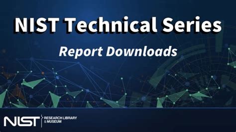 NIST Technical Series Publications.